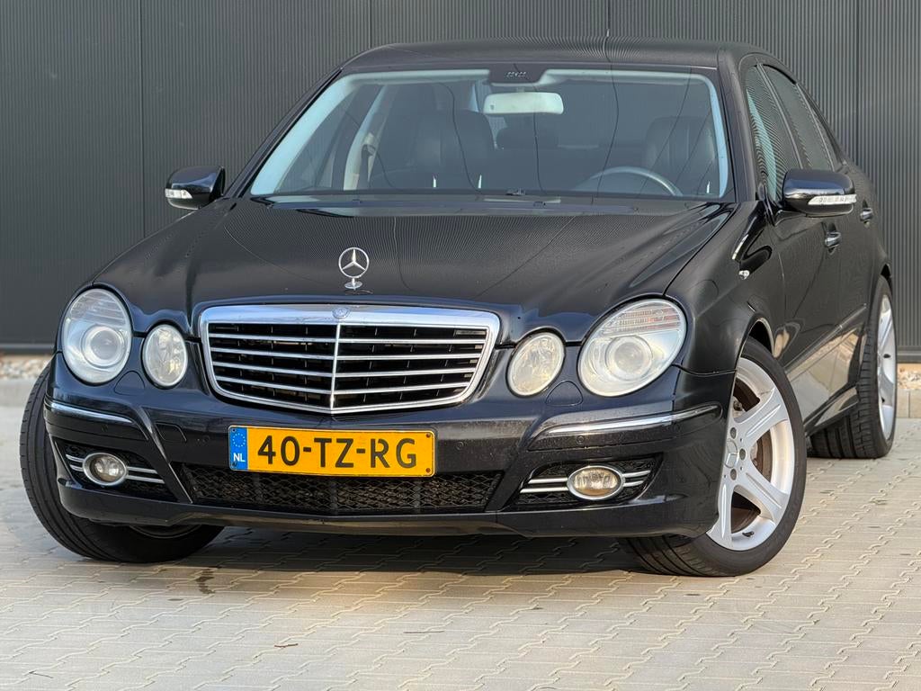 E-Klasse E420 CDI V8 4.0 W211 Sedan 314PK NAP BTW 2007, Automaat, Achterwielaandrijving, 8 cilinders, Zwart