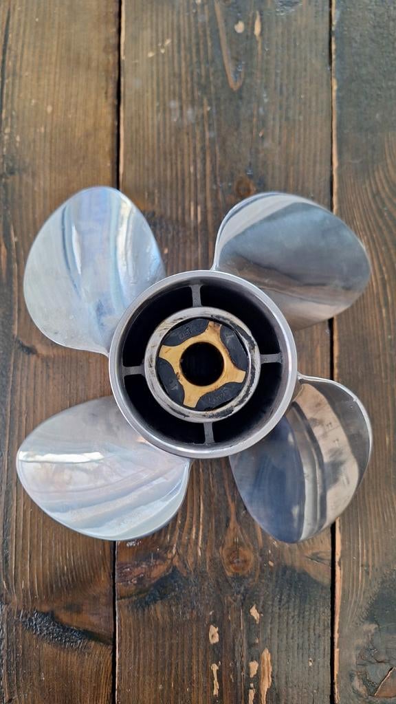 Solas 4-blads schroef / propellor, Watersport en Boten, Ophalen of Verzenden, Gebruikt, Motor en Techniek, Motorboot
