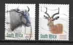 Zuid Afrika 1998 Antelopes zelfklevend zie scan gnoe gazelle, Verzenden, Zuid-Afrika, Gestempeld