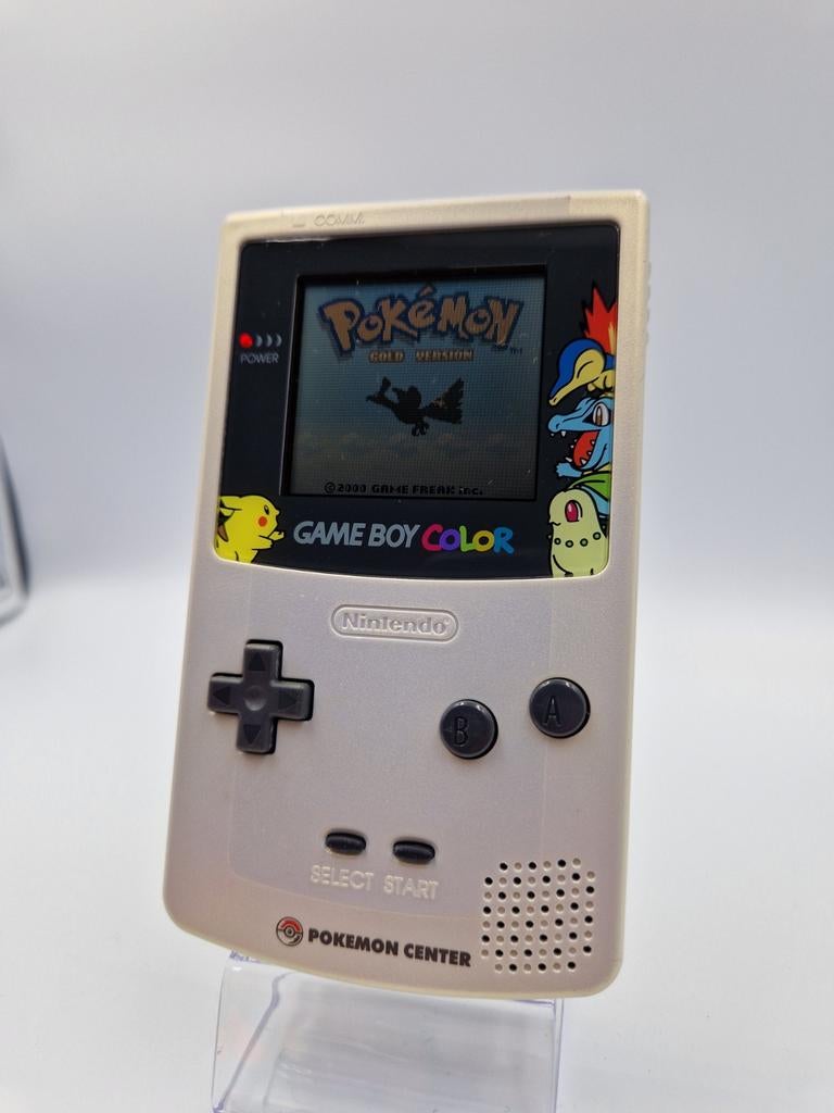 Gameboy Color Pokemon Center editie, Spelcomputers en Games, Spelcomputers | Nintendo Game Boy, Zo goed als nieuw, Game Boy Color