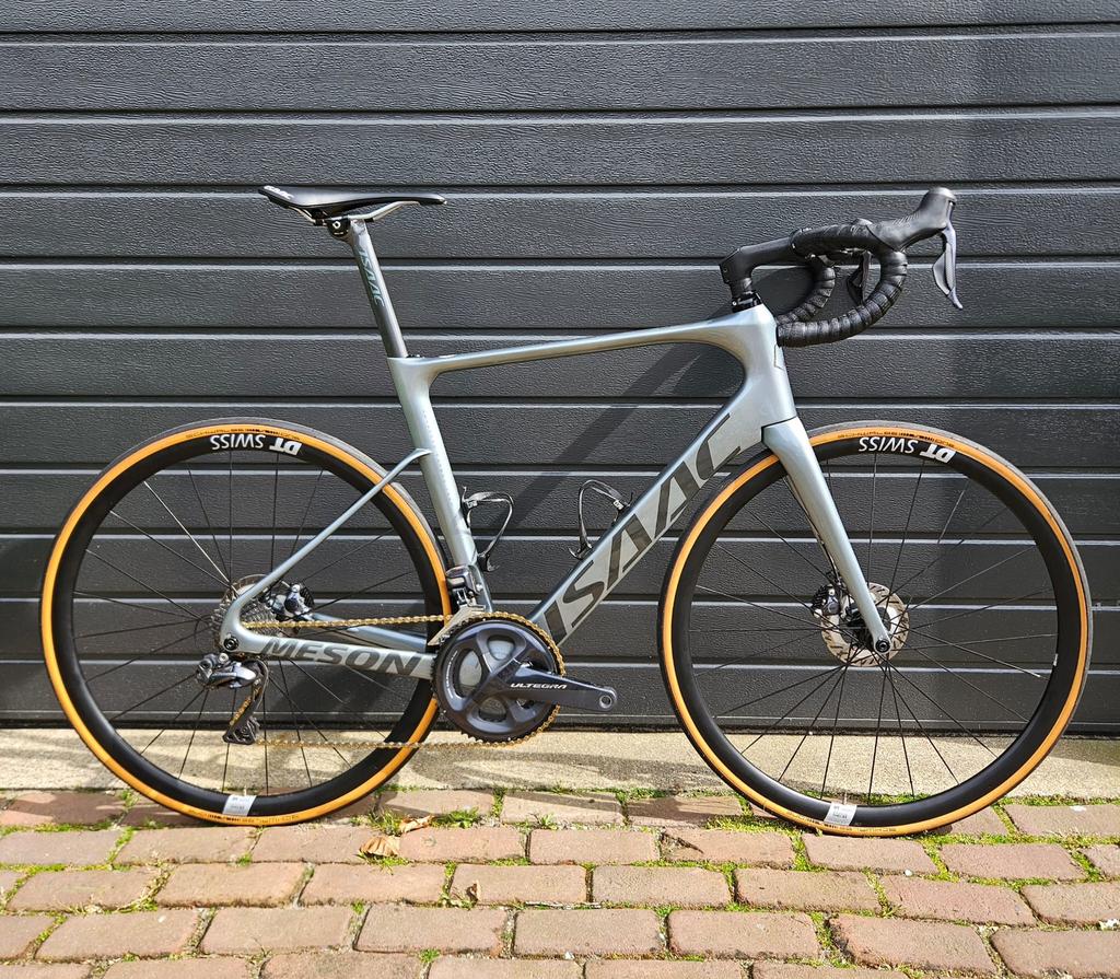Isaac Meson full carbon maat 56 shimano Ultegra Di2 disc, Fietsen en Brommers, Overige merken, 28 inch, Stalbergweg, Carbon