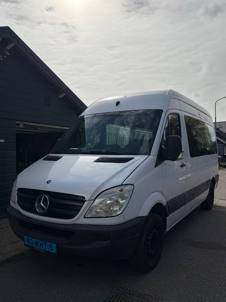 Mercedes-Benz Sprinter Combi 2.1 311 CDI Combi AUT 2009 Wit, Auto's, Automaat, Achterwielaandrijving, 2000 kg, Wit