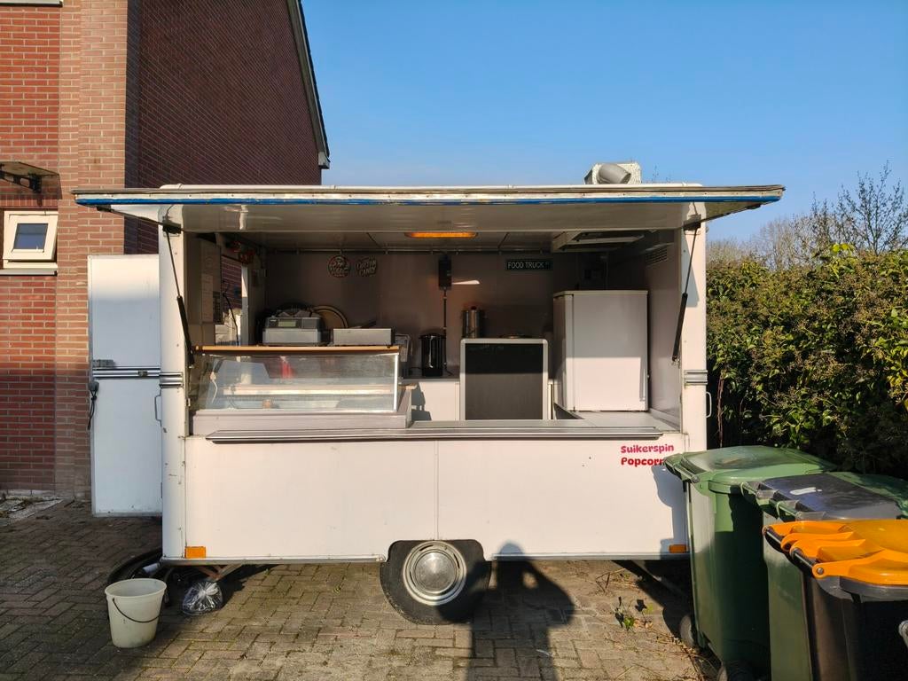 Verkoopwagen (foodtruck) met kenteken, Ophalen of Verzenden
