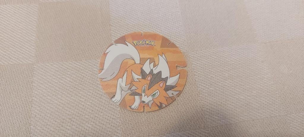 flippo pokemon chiki balls zeldzaam Lycanroc fraai, Verzamelen, Flippo's, Ophalen of Verzenden, Losse flippo's