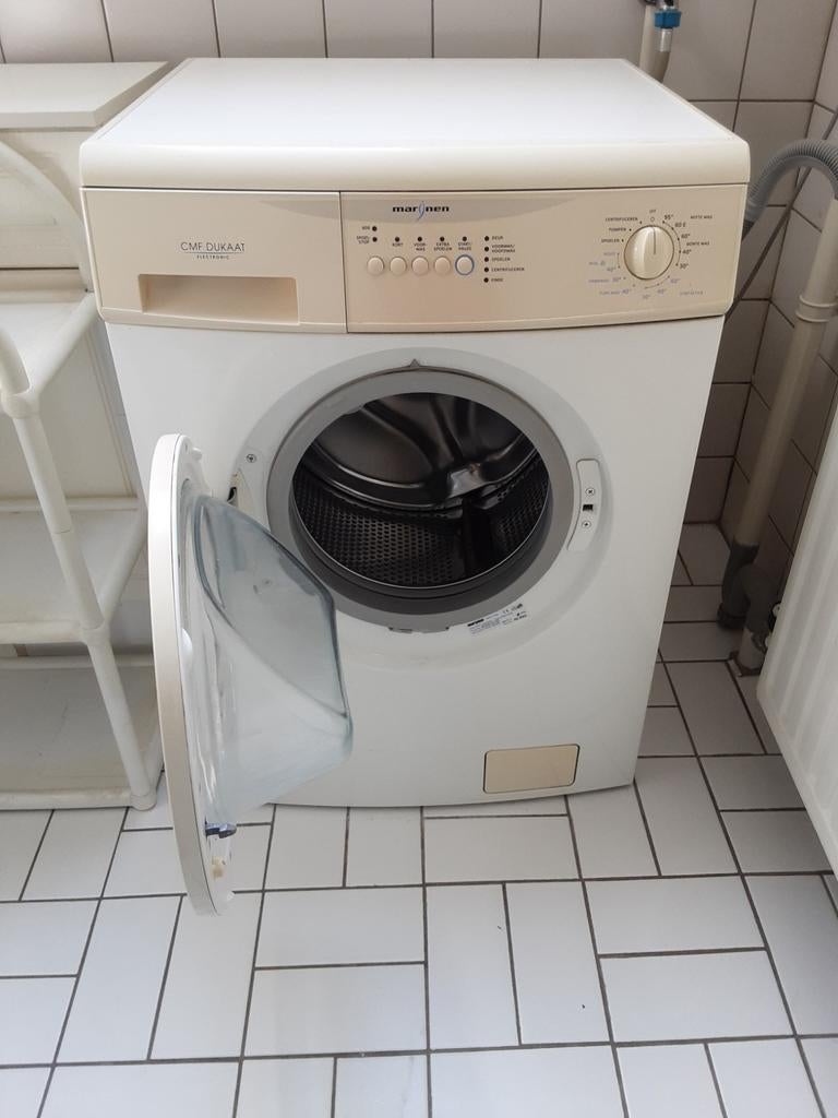 Goedwerkende Marijnen CMF Dukaat Wasmachine, 6 tot 8 kg, Ophalen of Verzenden, Voorlader, 85 tot 90 cm