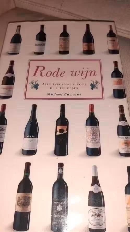 Rode Wijn: Alle Informatie voor de Liefhebber - Boek, Verzamelen, Wijnen, Gebruikt, Overige typen, Ophalen of Verzenden
