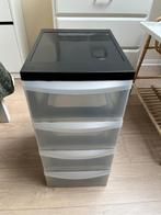 Plastic ladekast, Ophalen, Zo goed als nieuw, 3 of 4 laden, Minder dan 100 cm