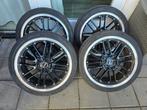 Borbet 17 inch velgen met Hankook winterbanden 4x108 Ford, Auto-onderdelen, Gebruikt, Banden en Velgen, 17 inch, Personenwagen