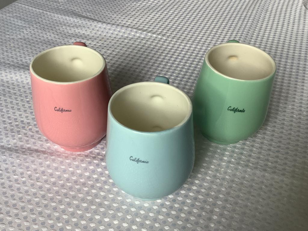 Petrus Regout 'California' buikbekers, Antiek en Kunst, Ophalen of Verzenden