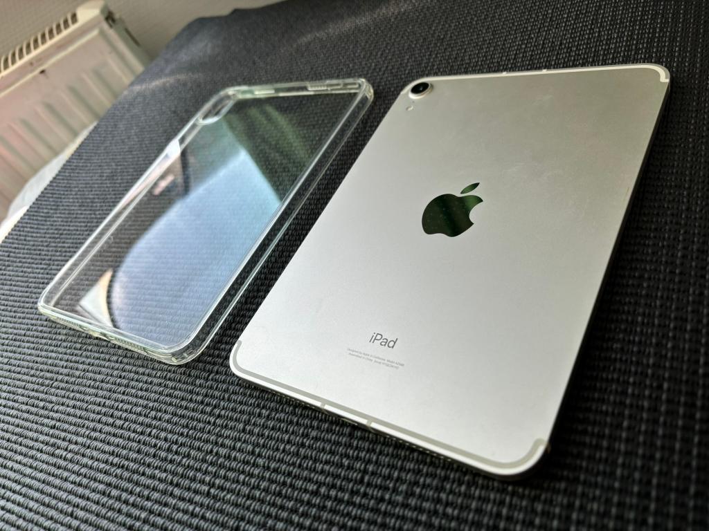 iPad mini 6 64GB Wifi/Cellular | 85% Batterij | ZGAN + Case, Apple iPad, Wit, 8 inch, Ophalen of Verzenden
