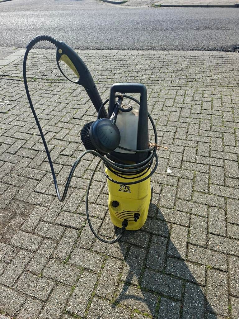 TUR Hogedrukreiniger met Borstel - Gebruikt, Ophalen of Verzenden, Gebruikt, Elektrisch, TUR