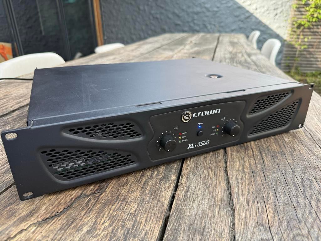 Crown XLi 3500 Professionele Eindversterker ZGAN, Overige merken, Overige systemen, Ophalen of Verzenden, Zo goed als nieuw