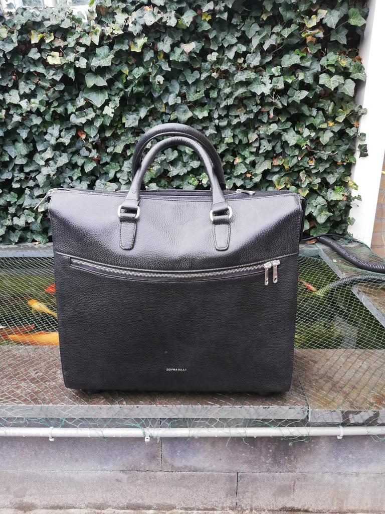 Gigi Fratelli laptoptas / trolley - Zwart, Sieraden, Tassen en Uiterlijk, 40 tot 60 cm, Zwart, Minder dan 35 cm, Ophalen of Verzenden