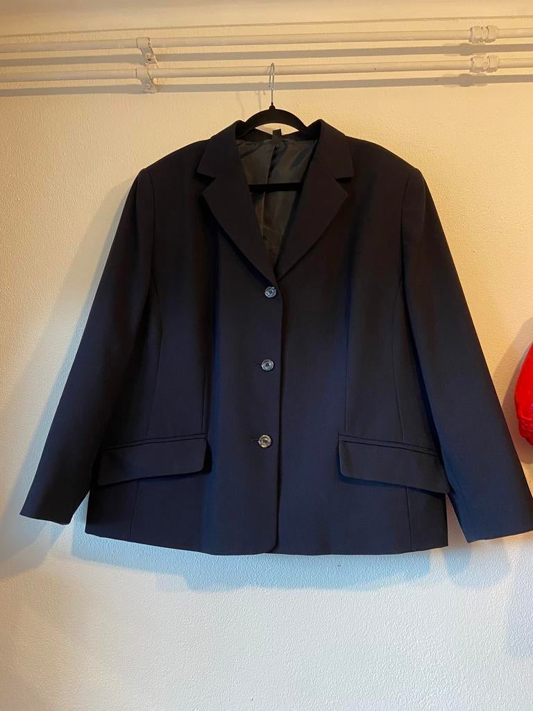 Zwarte oversized blazer, Zwart, Maat 46/48 (XL) of groter, Ophalen of Verzenden, Jasje