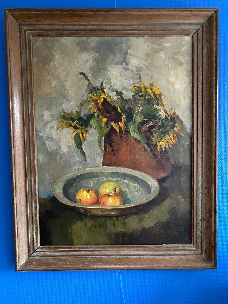 Groot schilderij Roel Wildeboer, Ophalen