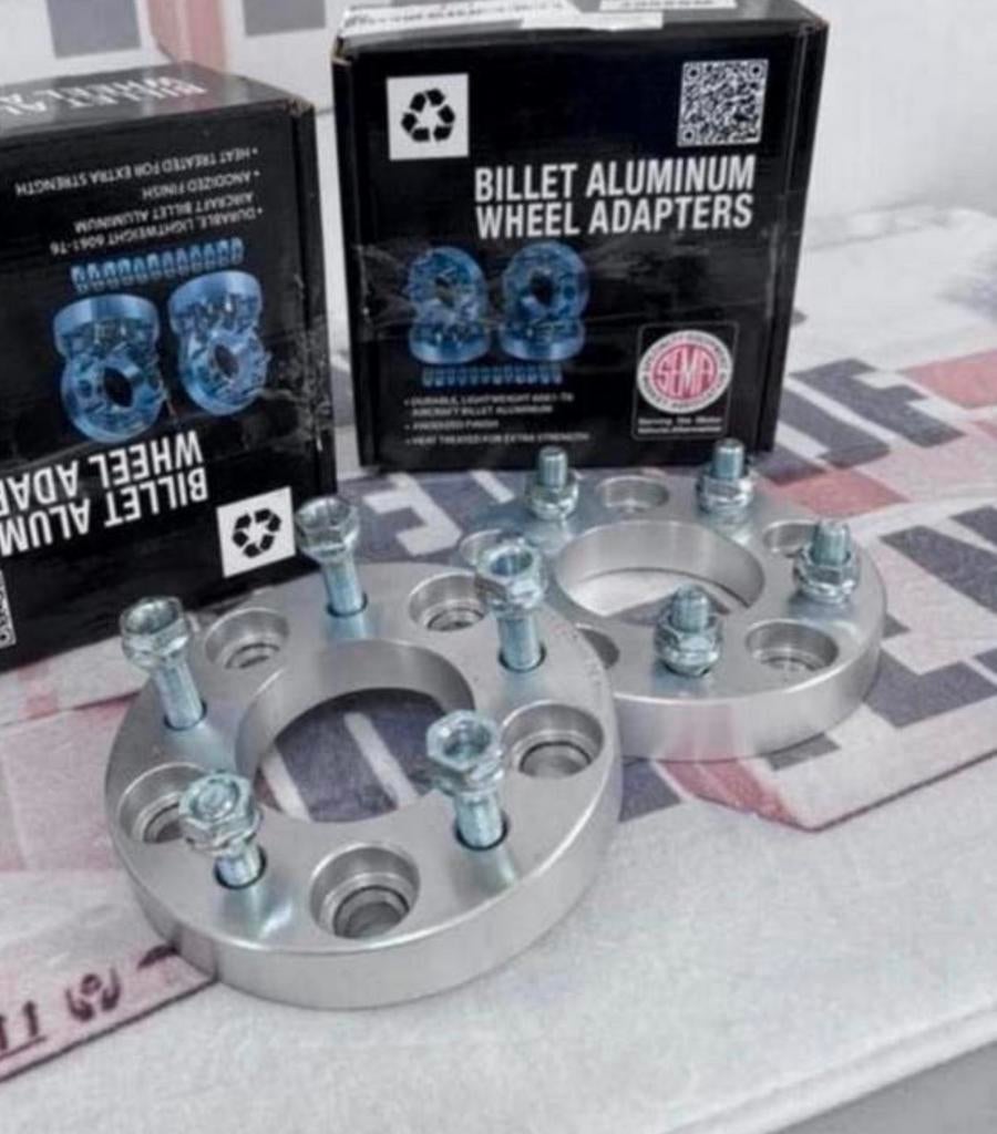 2X Adapter Spacer 5x120 to 5x114.3 25mm M12x1.5 74.1 bmw set, Ophalen of Verzenden, H, H, H