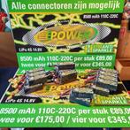4S LiPo’s, voor schaal 1/5, 1/6 en 1/7 modellen nieuw €89,-, Elektro, Auto offroad, Nieuw, Ophalen of Verzenden