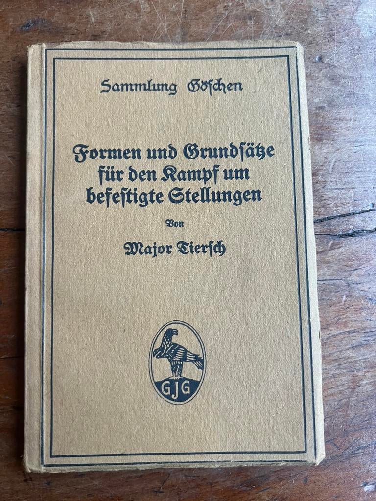 WO1 Duits voorschrift loopgravenoorlog stelling loopgraaf, Verzamelen, Ophalen of Verzenden, Duitsland