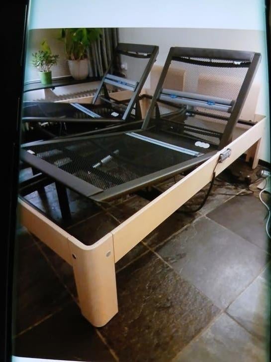 Auping auronde 1500 deelbaar 180x200 Elektrisch KOOPJE!!, Huis en Inrichting, Tweepersoons, Ophalen of Verzenden, Zo goed als nieuw