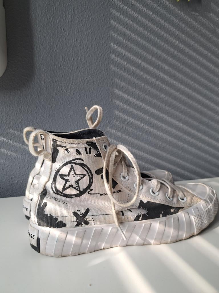 Converse UNT1TL3D Hi ‘Not A Chuck’ sneakers maat 38, Kleding | Dames, Schoenen, Gedragen, Sneakers of Gympen, Wit, Ophalen of Verzenden