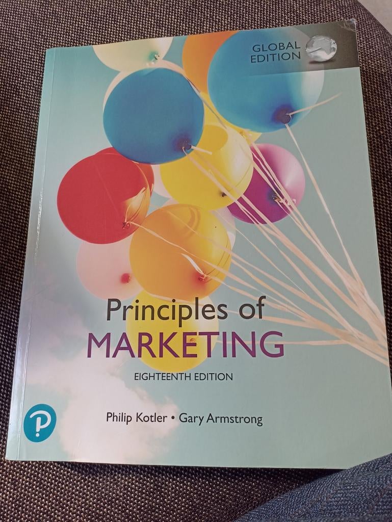 Principles of marketing, Ophalen of Verzenden, Zo goed als nieuw, Ontwikkelingspsychologie
