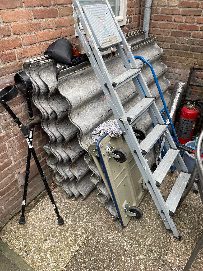 Golfplaten, Overige materialen, Gebruikt, Zwart, Ophalen of Verzenden