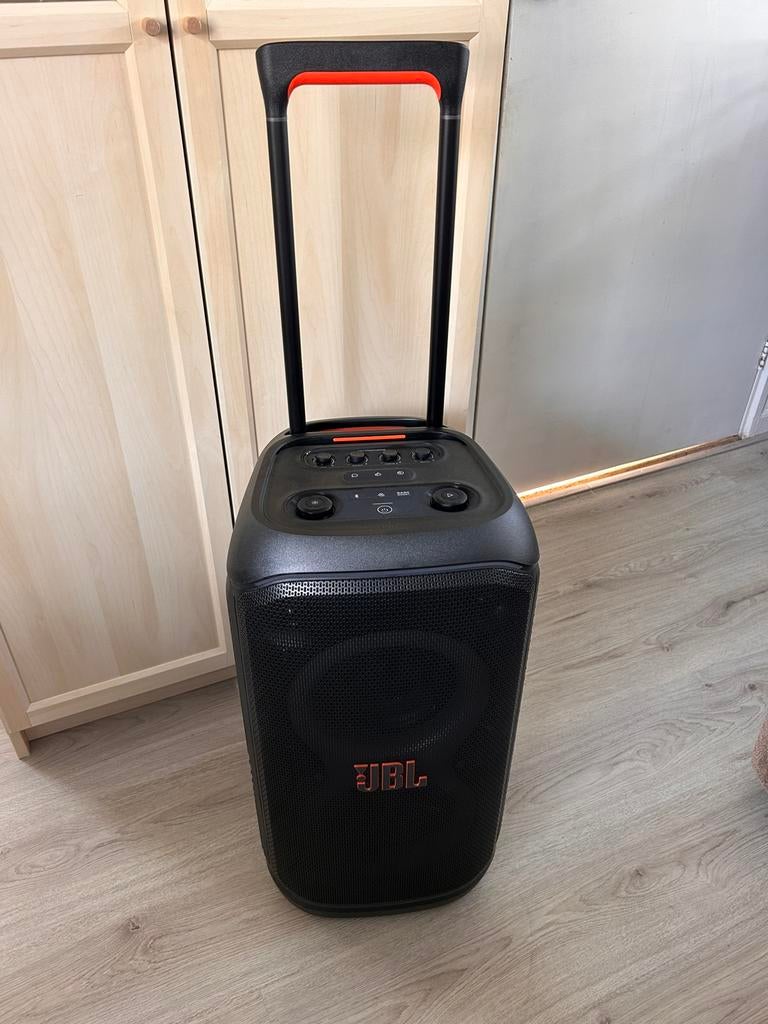 JBL Partybox Stage 320 + draadloze microfoonset, Ophalen, JBL, Overige typen, Zo goed als nieuw