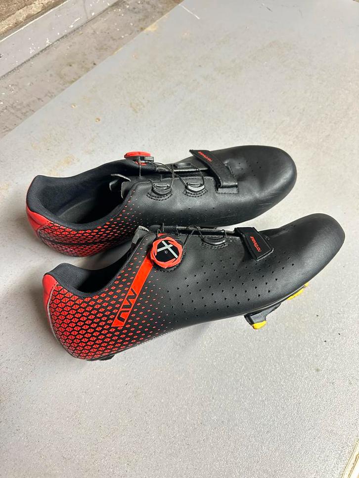 Northwave Core Plus 2 Wielrenschoenen - Maat 45, Sport en Fitness, Wielrennen, Zo goed als nieuw, Schoenen, Ophalen of Verzenden