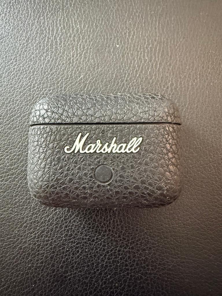 Original MARSHALL Motif II ANC charging case, Telecommunicatie, Gebruikt, Zwart, Overige merken, Ophalen of Verzenden