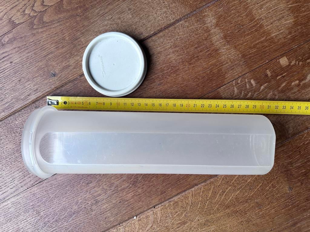 Tupperware Spaghettipot - Ideaal voor bewaren, Huis en Inrichting, Keuken | Tupperware, Gebruikt, Bus of Trommel, Wit, Ophalen of Verzenden