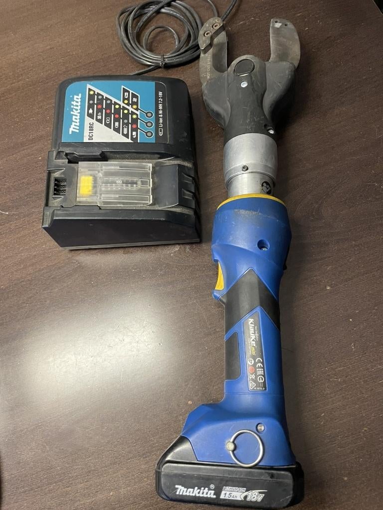 Klauke Mini hydraulisch snoeigereedschap ESM50CFM, Ophalen of Verzenden, Zo goed als nieuw