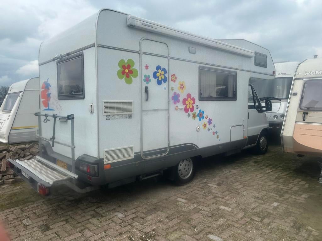 Fiat ducato 230 alkoof camper/ half integraal, Alkoof, Fiat, Particulier, Hymer
