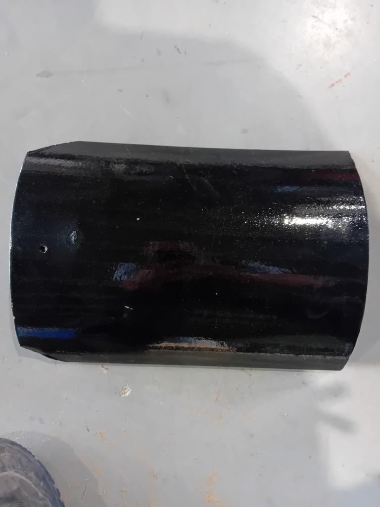 Nieuwe Oud Hollandse Zwart Verglaasde Nokken - Grote Maat, Ophalen, Steen of Klei, Zwart, Nieuw