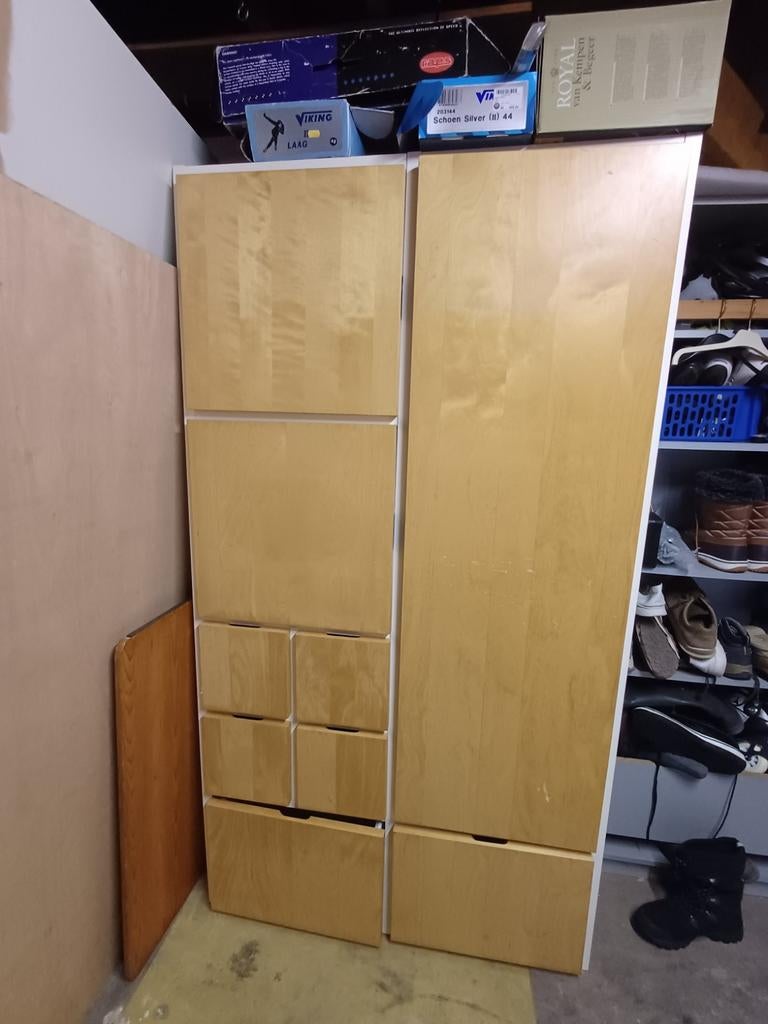 Ikea Rakke kast, Huis en Inrichting, Kasten | Kledingkasten, Ophalen, Gebruikt, 100 tot 150 cm, 200 cm of meer