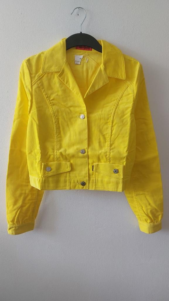 Vintage NOS 60s 70s rare Miss Levis corduroy jasje, Ophalen of Verzenden, Gedragen, Maat 36 (S), Blauw
