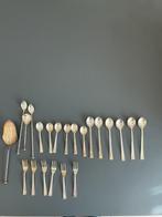 Zilveren theelepeltjes, vorkjes en taartschep, Ophalen