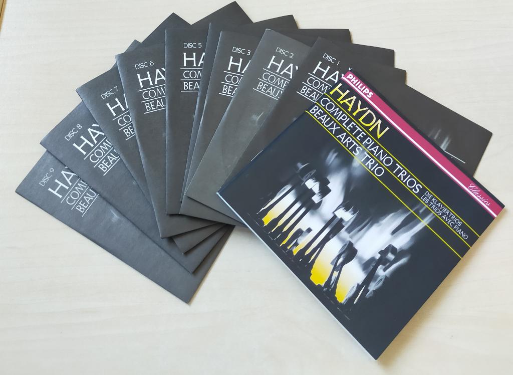 Haydn Complete Piano Trios 9CD Box Beaux Arts Trio 1996, Boxset, Overige typen, Ophalen of Verzenden, Zo goed als nieuw