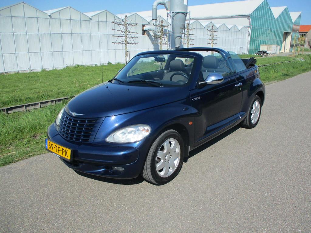 Chrysler PT Cruiser Cabrio 2.4i Limited, Auto's, Chrysler, Voorwielaandrijving, 450 kg, Gebruikt, Cabriolet