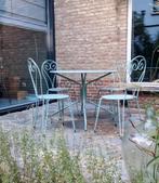 Brocante gietijzer tuinset, Ophalen