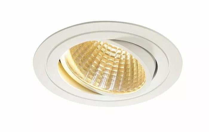 NEW TRIA LED DL ROUND SET Wit 1xLED 3000K 15W, Led-lamp, N, Nieuw, N
