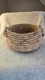 Rieten mand voor kinderfotografie, Ophalen, Gebruikt, Mand, Rond