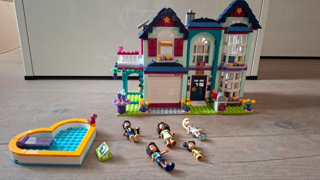 Lego Friends 41449 Andrea's Familiehuis compleet, Ophalen, Lego, Compleet, Friends