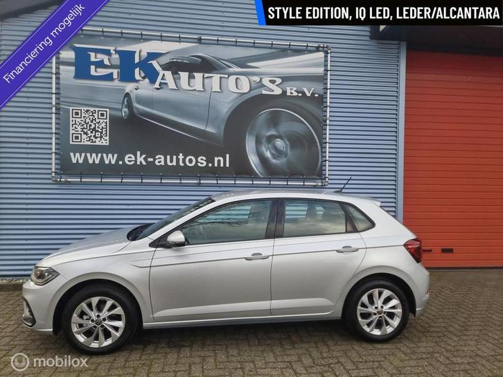 Volkswagen Polo 1.0 TSI Style Luxe. Leder, IQ Led, Luxe !, Auto's, Volkswagen, Bedrijf, Te koop, Polo, ABS, Achteruitrijcamera