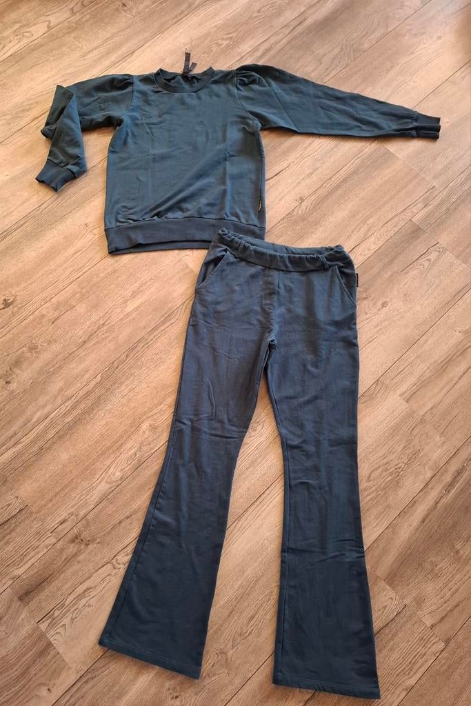 Blauw groen pak. Jogging set. Flared. Je mapelle. Only., Kleding | Dames, Overige Dameskleding, Ophalen of Verzenden, Zo goed als nieuw