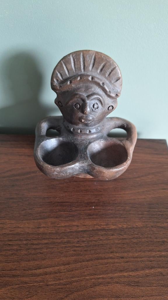 Maya Beeldje - Handgemaakt, Verzamelen, Ophalen of Verzenden, Zo goed als nieuw, Mens