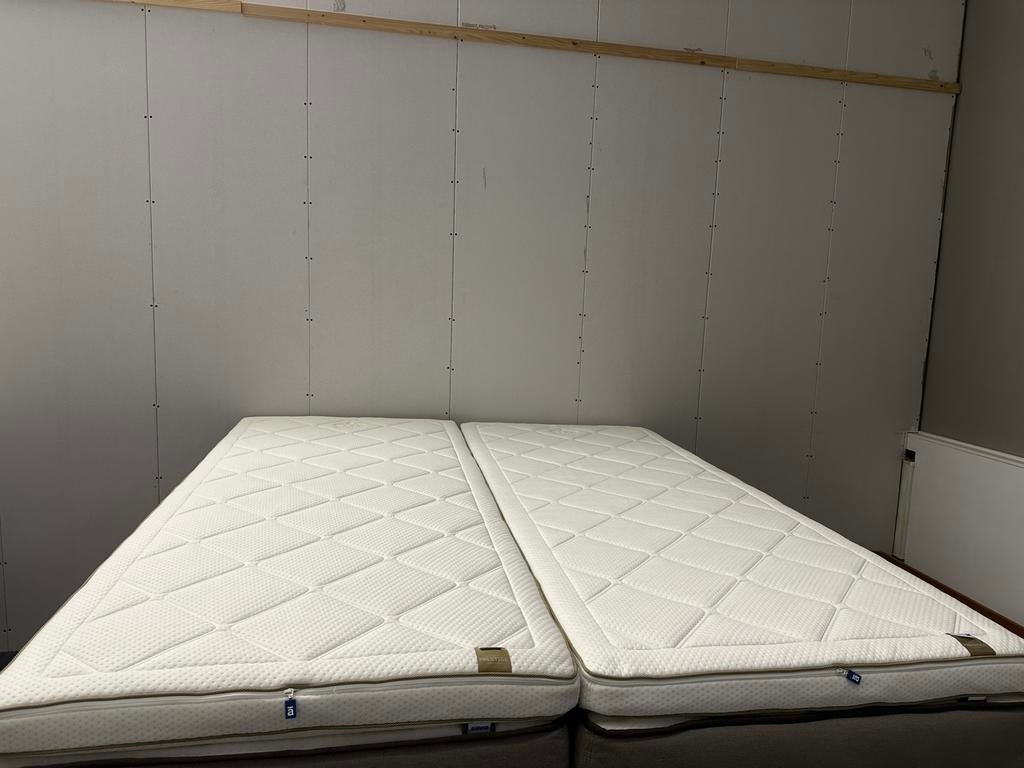 Auping toppers Prestige 90x210 Rich en Natural nu -50%, 90 cm, Eenpersoons, 210 cm, Nieuw