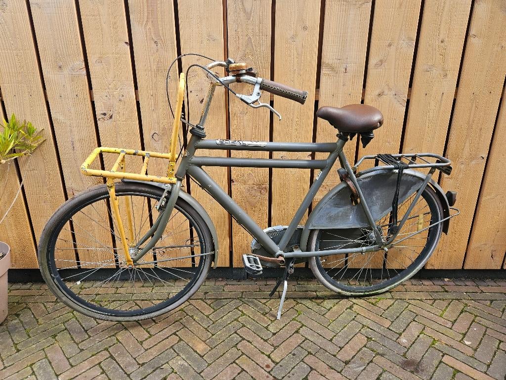 Heren fiets, Gebruikt, Velgrem, Versnellingen, Ophalen