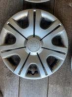 Skoda wieldoppen 14 inch (gebruikt) inclusief ringen, Ophalen of Verzenden, Gebruikt