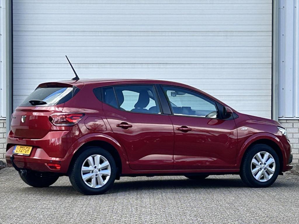 Dacia Sandero 1.0 Comfort Automaat / Trekhaak / Achteruitrij, Auto's, Dacia, Stof, Gebruikt, Euro 6, 49 €/maand