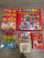 6 delig Sintpakket (2x puzzel, 2x memory, kwartet, stempels), Diversen, Ophalen of Verzenden, Gebruikt